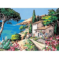 Canevas SEG La maisonnette des calanques