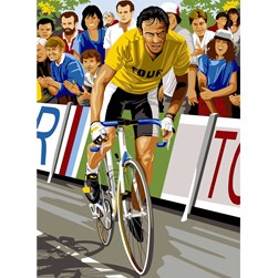 Canevas SEG Le tour de France de cyclisme