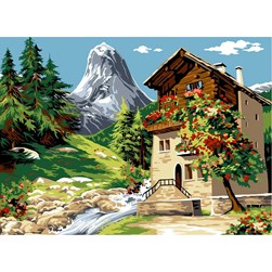 Canevas SEG Dans les cîmes de la montagne