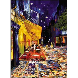 Canevas SEG Terrasse de café - V Van-Gogh