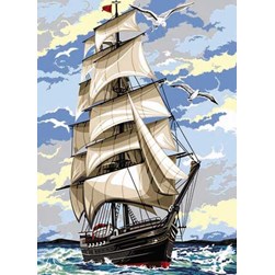 Canevas SEG Grand mât en voyage