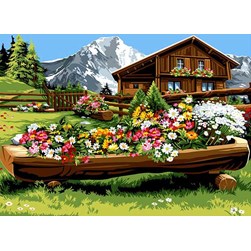 Canevas SEG Un chalet de rêve