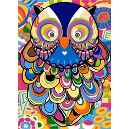 Canevas SEG Chouette mosaique