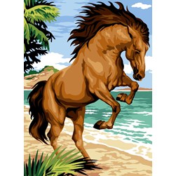 Canevas SEG La fougue du cheval