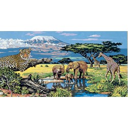 Canevas SEG Kilimanjaro au printemps