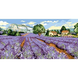 Canevas SEG Champ de lavande à perte de vue
