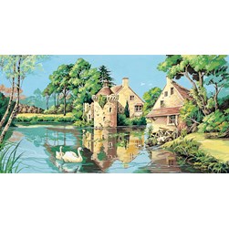 Canevas SEG Le manoir sur lac