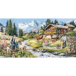 Canevas SEG Le chalet estival