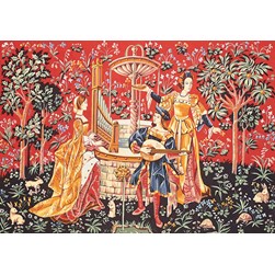 Canevas SEG Concert à la fontaine XVème sciècle