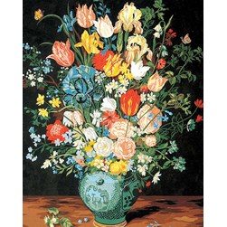 Canevas SEG L'épanouissement des fleurs du vase