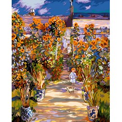 Canevas SEG Le jardin - Monet