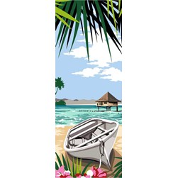 Canevas SEG La plage au sable blanc