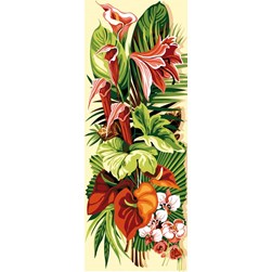 Canevas SEG Exotiques arums