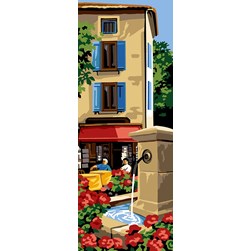 Canevas SEG La fontaine de la place