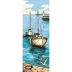 Canevas SEG Bateaux en mer