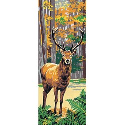 Canevas SEG Le cerf à l'orée du bois