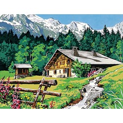 Canevas SEG Le chalet de grand-père