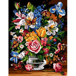 Canevas SEG Bouquet resplendissant