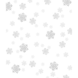 Toile aïda impression à broder Brod'star Toile aida 7 1 imprimée - flocons argentés