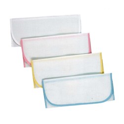 Pochette serviette Broderie Point de Croix compté Luc Création Lot de 12 pochettes serviettes assorties