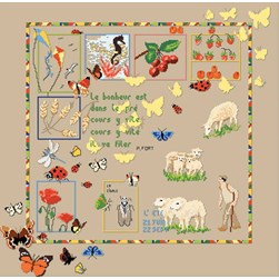 kit Point de croix Aux 4 Points Du Monde Histoires d'été