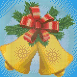 Broderie diamant Diamond Painting Les cloches de la nouvelle année