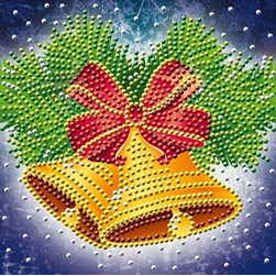 Broderie diamant Diamond Painting LEs cloches pour noël