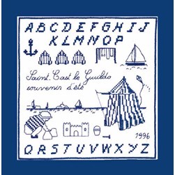 kit Point de croix Le Bonheur Des Dames L'abécédaire de St Cast le Guildo