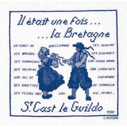 kit Point de croix Le Bonheur Des Dames In était une fois la Bretagne à St Cast