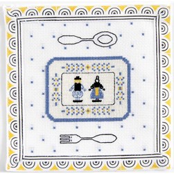 Mini Kit broderie DMC Les couverts de Bretagne