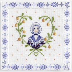 Mini Kit broderie DMC Costume provençal