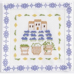 Mini Kit broderie DMC Cirons de provence