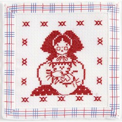 Mini Kit broderie DMC Brdeuse alsacienne