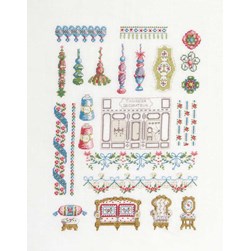 kit Point de croix DMC Le tapissier