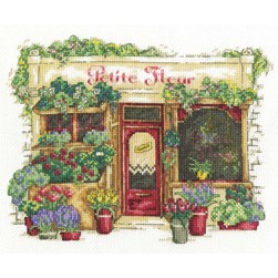 kit Point de croix DMC Le magasin de fleuriste