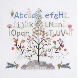 kit Point de croix DMC ABC arbre aux 4 saisons