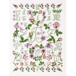 kit Point de croix DMC ABC du printemps