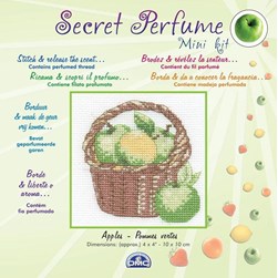 Mini Kit broderie DMC Pommes gourmandes