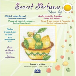 Mini Kit broderie DMC Les citrons gourmands