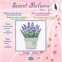 Mini Kit broderie DMC Senteur lavande