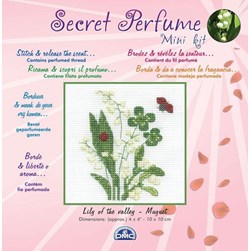 Mini Kit broderie DMC Senteur muguet
