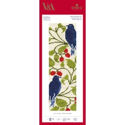 Marques pages à broder DMC Les baies des oiseaux sauvages