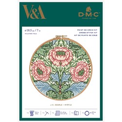 kit Point de croix DMC Trio de myrtes