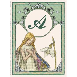 kit Point de croix DMC Fée printanière