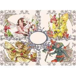 kit Point de croix DMC Les 4 fées des 4 saisons