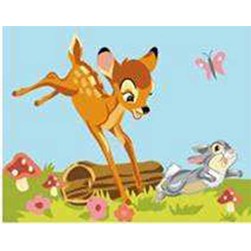 Canevas Disney DMC Le premier bond de Bambi Disney