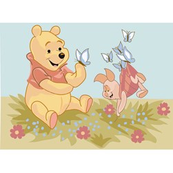 Canevas Disney DMC L'aventure des papillons - Winnie