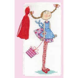 kit Point de croix DMC Les couettes de Lily