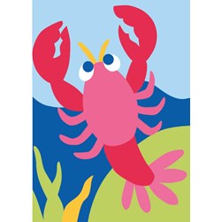 kit Canevas - Gros trous DMC Dessine moi un homard