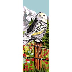 Canevas Luc Création La chouette du pré